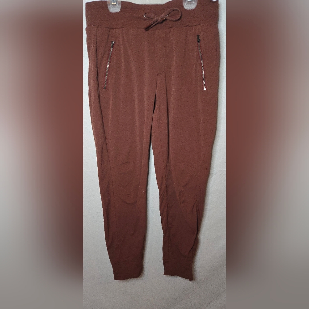 Athleta Trekkie North Jogger Women's 4 Rust Red Brown
